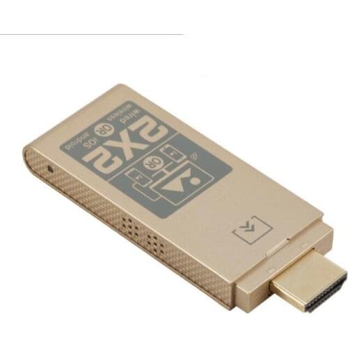 Wireless HDMI Adapter Dual System Dual Mode Phone to HDTV Display Wifi Micro HDMI Adapter for iOS Android TV Dongle