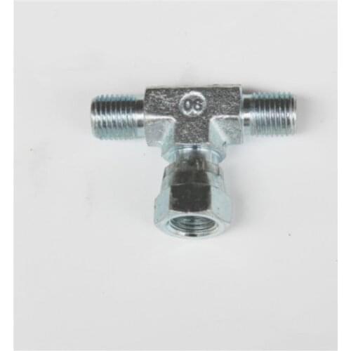 2pcs Airless Paint Sprayer Double Gun 1/4 Joint Connector Thread Bolt For Spray Gun Connection Three-way Rotary Joint
