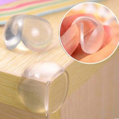 Children Baby Safety Silicone Protector Table Corner Edge Protection Cover Children Anticollision Edge & Corner Guards