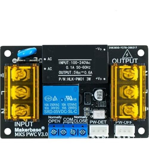 For MKS PWC V3.0 Shutdown Module After Printing 3D Printer Accessories