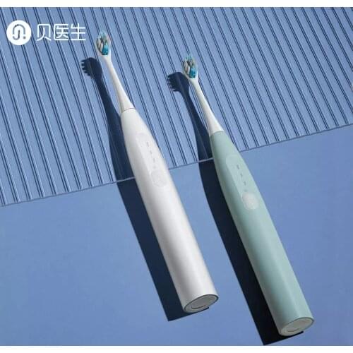 Doctor Bei Sonic Electric Smart Toothbrush E0 White IPX7 Waterproof 90 Days Standby 37800/min Motor Speed Efficient Cleaning