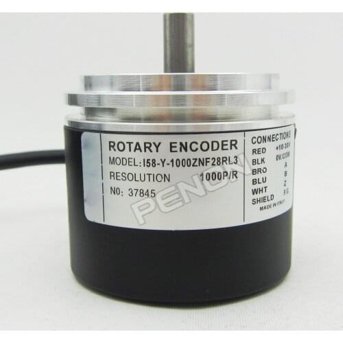 I58-Y-1000ZNF28RL3 rotary encoder 1024-1200-2000-2500-1500-200