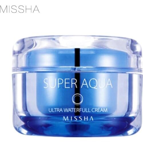MISSHA Super Aqua Ultra Water Full Cream 47ml Compact Water Replenishing Emulsion Oil Control Moisturizing and Wrinkle Resistant