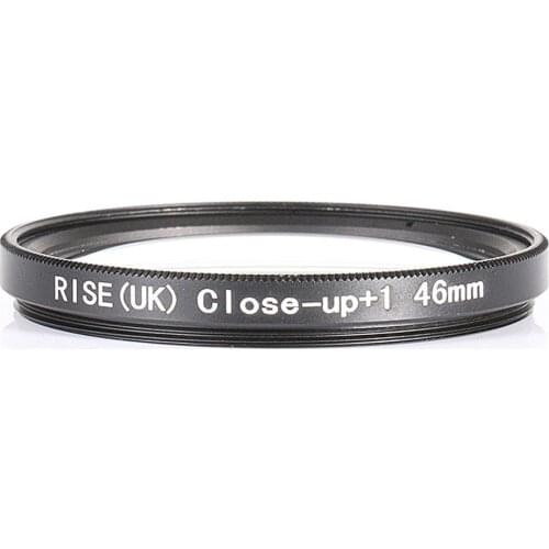RISE(UK) 46mm Close-Up +1 Macro Lens Filter for Nikon Canon SLR DSLR Camera