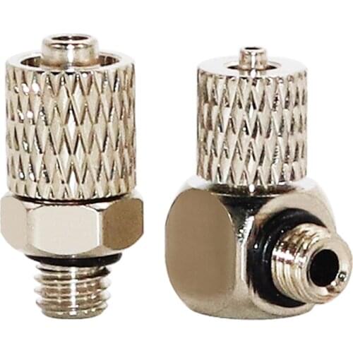 Miniature tracheal quick-twist joint pagoda straight through elbow M-PC-PL-3-4-6-M3-M4-M5-M6 HL AU