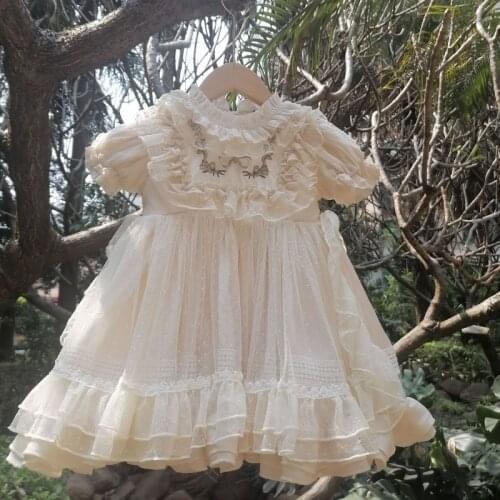 The new girls lace dress girl lace dress baby princess dress tutu dress flower girl dresses for weddings