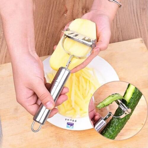 Stainless Steel Smiley Face Peeler Multifunction Vegetable Grater Fruit Peeling Knife Melon Planer Kitchen Tools and Gadgets