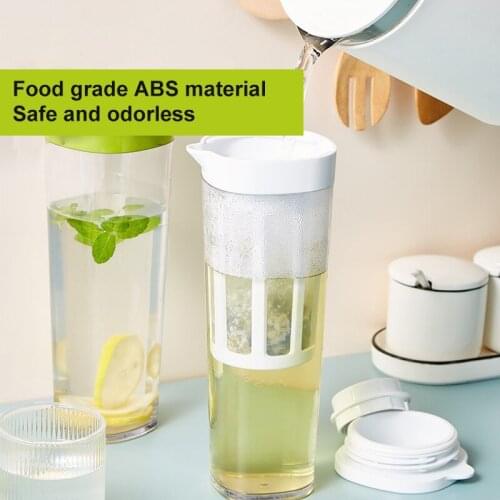 Juice Refrigerated Kettle With Sealed Rotating Outlet With Filter Scented Tea Cold Water Kettle Refrigerator Lemonade Cold