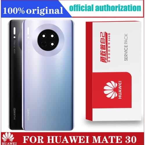 Original Back Housing Replacement for Huawei Mate 30 Back Cover Battery Glass with Camera Lens adhesive Sticker