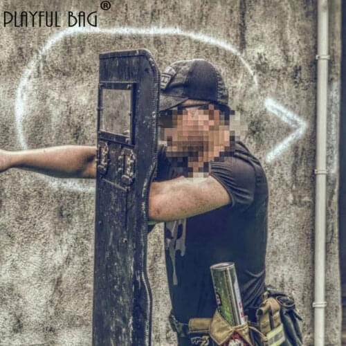 PB Playful bag High strength anti impact flash shield CS Game equipment Gel ball toy equipment Tactical shield Cosplay toy QC71S