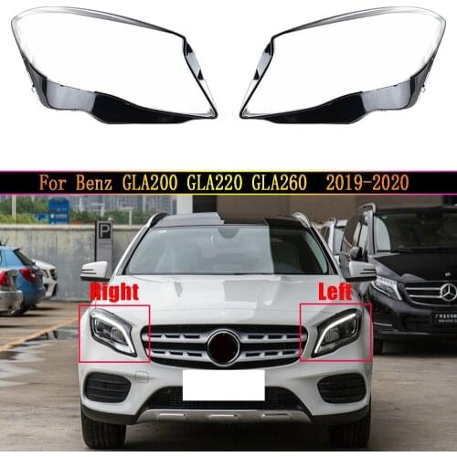 Headlight Lens For Mercedes-Benz GLA200 GLA220 GLA260 2019 2020 Headlamp Cover Replacement Front Car Light Auto Shell