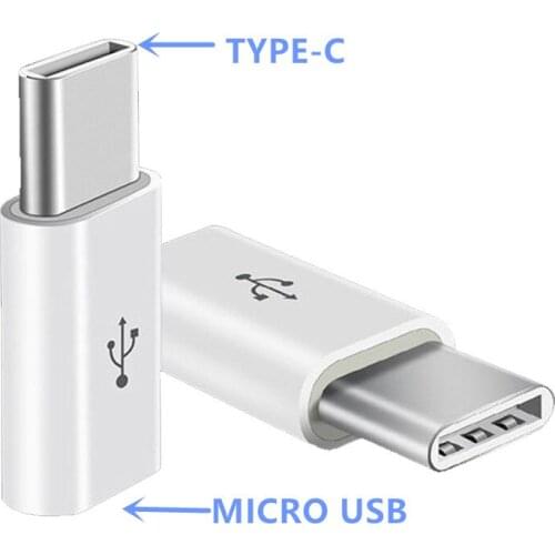 Micro USB to Type c Adapter USB 3.1 USB C OTG Fast Charging cable USB Cable Connector for Xiaomi 8 9 HuaWei P10 P30 Samsung