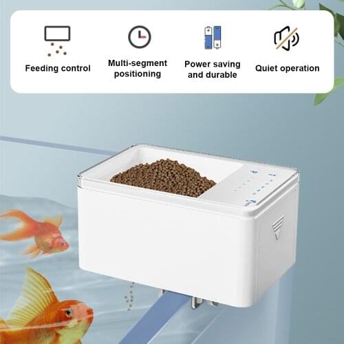 Fish Feeding Tray Aquarium 70ml Intelligent Digital Automatic Timer Fish Feeder Pet Fish Tank Accessories Feeding Fish Food Disp