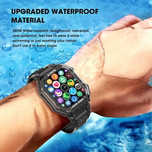 C16 3ATM Waterproof Sport Blood Smart Watch Men Wrist Watch Wristband Outdoor Smartwatch for Relogio inteligente Smart Watches