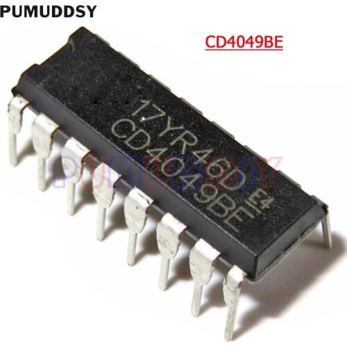 10pcs CD4049BE DIP16 CD4049 DIP-16 CD4049BD DIP