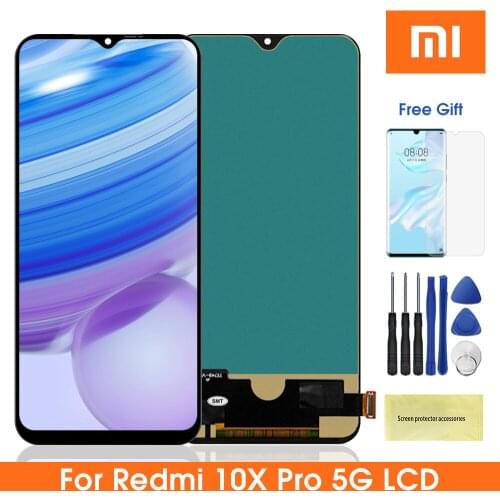100% Tested Screen For Xiaomi Redmi 10X Pro 5G M2004J7BC Lcd Display Touch Screen For Redmi 10X Pro 5G