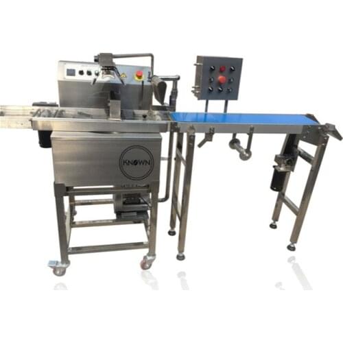15KG chocolate enrobing production line free shipping by sea