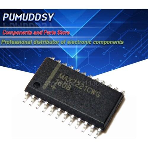 5PCS MAX7221CWG MAX7221CW MAX7221C MAX7221 SOP IC