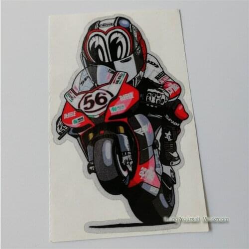 Motorsport Shinya NAKANO 56 stickers motorcyle racing road reflective motocross decals car styling superbike sticker