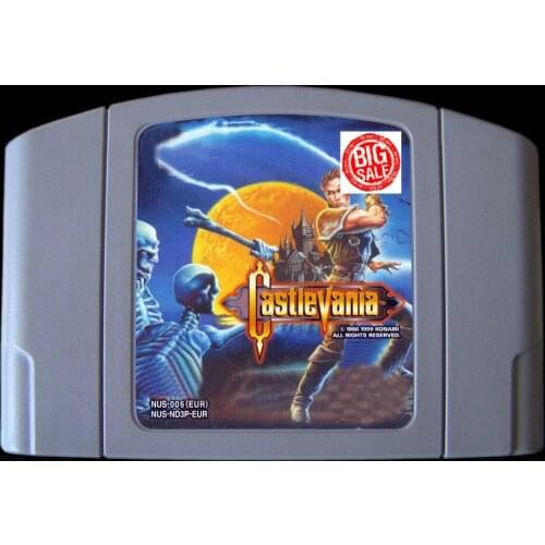 64 Bit Games ** Castlevania ( English PAL Version!! )