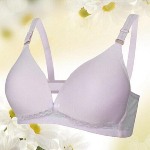 Breastfeeding Maternity Nursing Bra Pregnant Women Sleeping Bras Underwear Thin Breastfeeding Bra Wire Free Front Closure