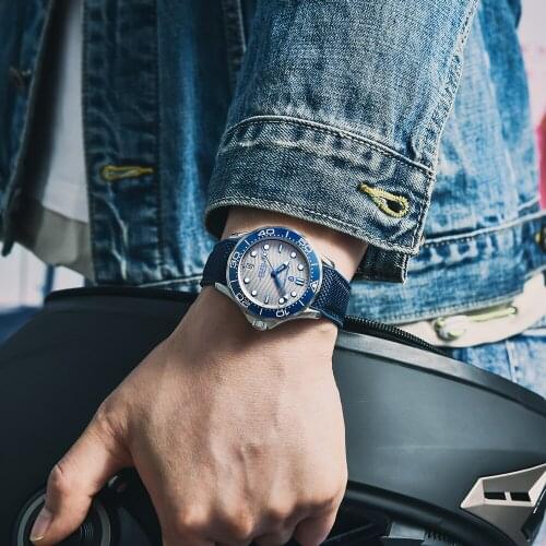 2021 New PAGANI DESIGN Mens Watches mechanical watch for men brand luxury automatic wristwatch Diving Sapphire glass Colck man