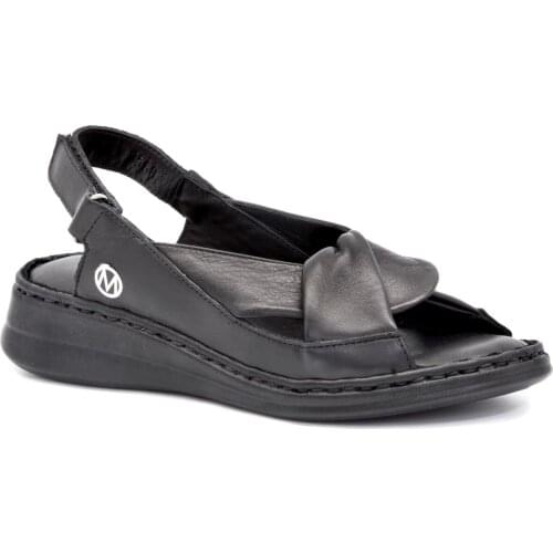 Gedikpaşalı MSS 20Y 3568 BLACK Women Shoes Slippers-Sandals