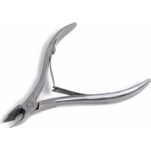 Cuticle Nipper nail art tool dead skin scissors peeling plier three-pronged nail art manicure tools free shipping