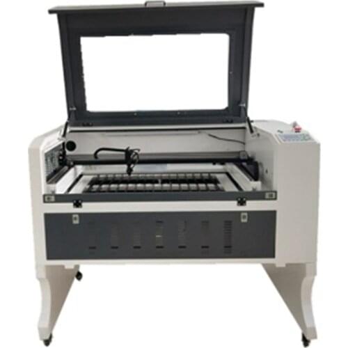 600*900 9060 100w ruida system Shipping to Russia cnc router acrylic plywood glass laser engraver machine desktop