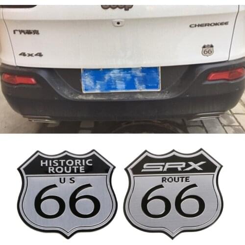 3D Car Emblem Badge Sticker Decal Metal For Cadillac US SRX Ford