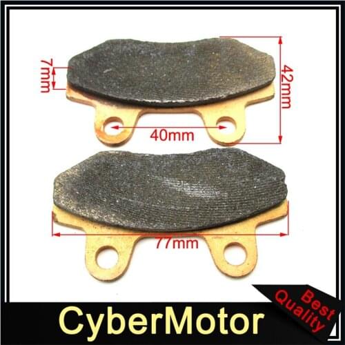 Motorcycle Copper Heavy Duty Disc Brake Caliper Pads Shoes For Chinese Pit Dirt Motor Bike Lifan XR50 CRF50 KLX110 SSR Thumpstar