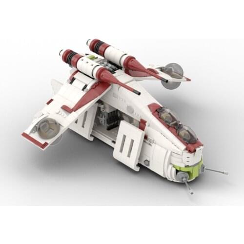 Moc War UCS The Republic Gunship X Wing Star Tie Fighter Star Building Blocks Set Bricks toys