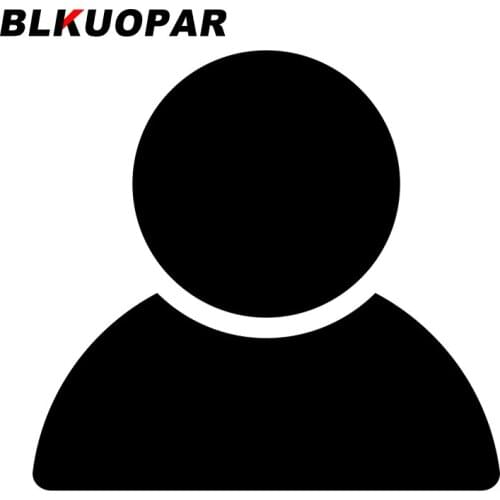 BLKUOPAR for Profile Icon Car Stickers Waterproof Sunscreen Decals Anime Scratch-Proof Refrigerator Laptop Decor Car Label