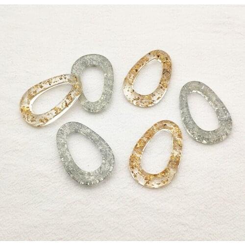 New arrival! 48x32mm 30pcs Acrylic drop-shape Charm for earrings,Earring parts,jewelry findings