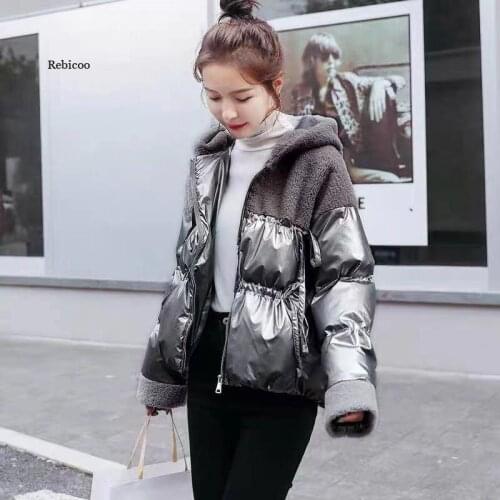 Women Fashion Warm Wool Hooded Long Coat Ladies Windproof Fur Hooded Thicken Pocket Coats Parka Padded Jackets Winter Female