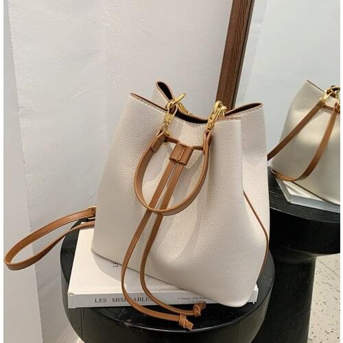 This Years Popular Small Women Bag Summer 2021 Fashion Shoulder Messenger Bag Portable Bucket Bag hand tote