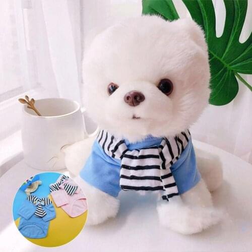 Dress-up Skin-friendly Pet Dog Short Sleeve Shirt Clothing Pet Accessories