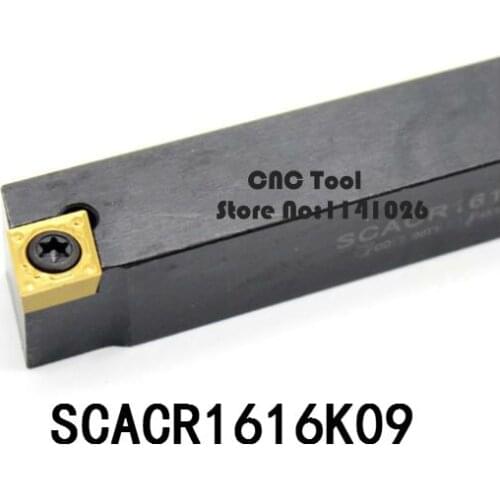 SCACR1616K09 16*16mm Metal Lathe Cutting Tools Lathe Machine CNC Turning Tools External Turning Tool Holder S-Type SCACR/L