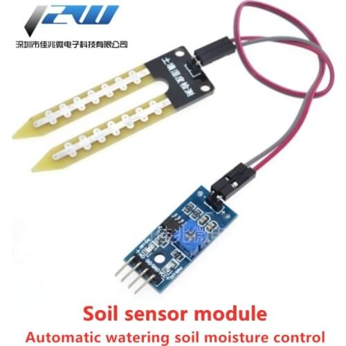 Smart Electronics Soil Moisture Detection Hygrometer Module Humidity Sensor for Arduin o, DIY Robot Smart Car Development Board