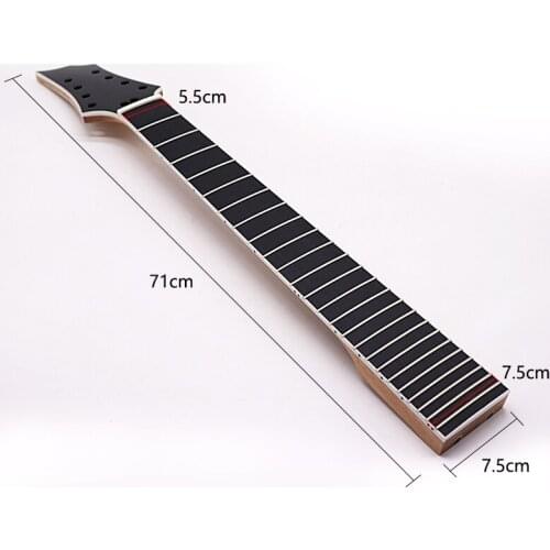 High quality 8-string 24-fret electric guitar neck with mahogany DIY neck