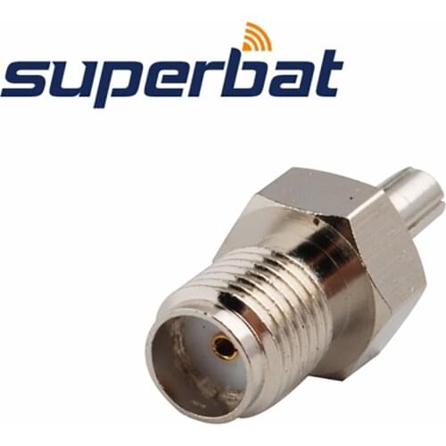 Superbat SMA Jack Female CRC9 adapter SMA Jack to CRC9 Plug Male ST RF Connector for Huawei USB MODEMS