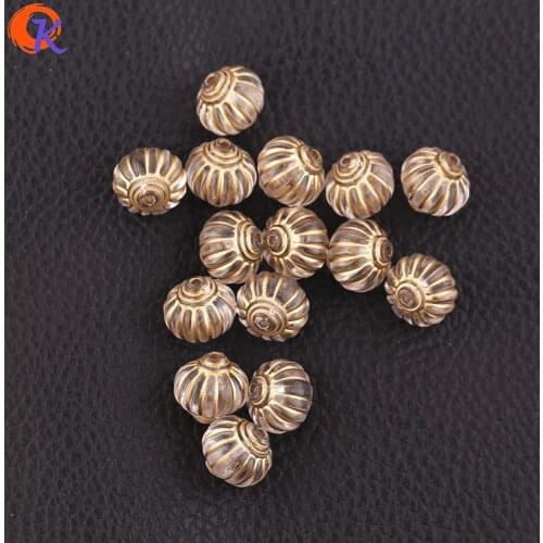 Cordial Design 14mm 360Pcs Jewelry Accessories/Acrylic Beads/Clear Antique Bead/Lantern Shape/Hand Made/DIY/Earring Findings