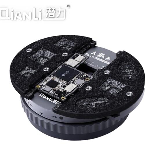 Qianli iPinch IC Chip Motherboard Fixture Universal Temperature Resistant Mainboard Holder Turnable Glue Removal Double Axis Too
