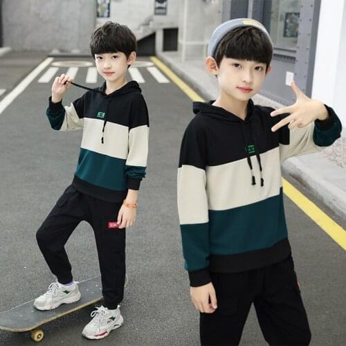2021 Spring New Game Hoodie Suit Cotton Kids Hoodie And Pant Two-piece Children Jogging Suit 4-12 Years Boys Sport Clothes Set