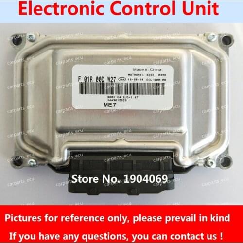 F01R00DW27 F01RB0DW27 XAA3612020 ME7 ECU Electronic Control Unit F01R00DP55 XAA3612010 F01RB0DP55 For YEMA Car