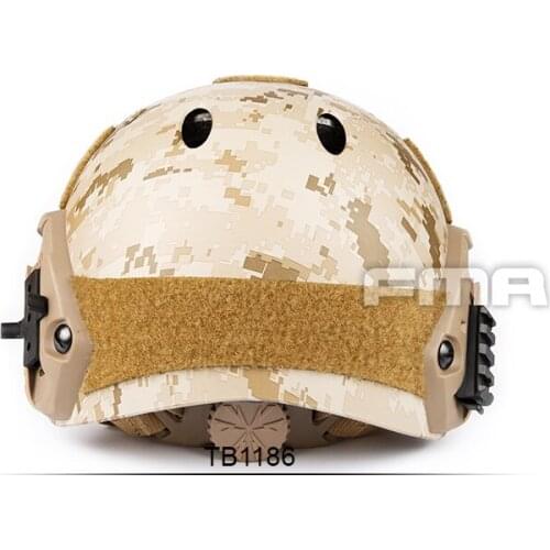 FMA Desert Digital FAST Helmet-PJ AOR1 TB1186 for Airsoft Paintball