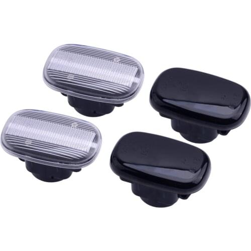 12V 1 Pair Left & Right Car LED Side Marker Indicator Turn Signal Light Lamp Fit for Toyota Corolla Hilux Yaris Lexus