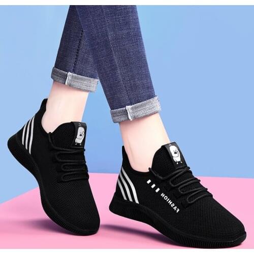 Hot Sale Women Running Shoes Air Mesh Sneakers Breathable Soft Light Woman Sport Shoes Female Walking Jogging Shoes Basket Femme