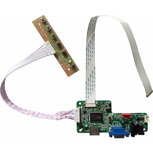 EDP HDMI VGA Audio LCD Controller Board for 15.6" LP156WF6-SPA1 1920x1080 Screen