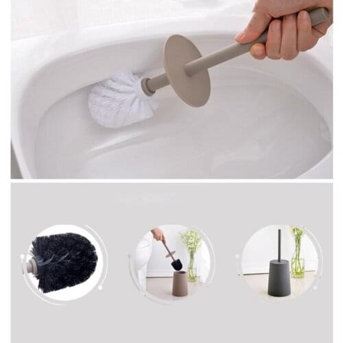Toilet Brush With Base Bathroom Use Toilet Cleaning Kit Toilet Cleaning Brush Supplies Bathroom Clean Wc Accessoires Toilette